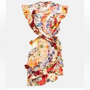 Zimmermann Wonderland Frill Mini Dress